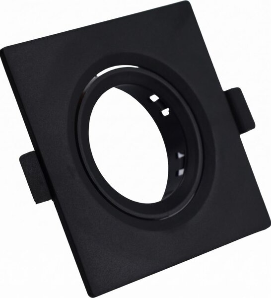 Rámeček pro podhledové svítidlo GU10 9x9 cm černá