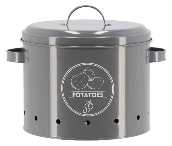Ocelová dóza na brambory Secret Du Potager – Esschert Design