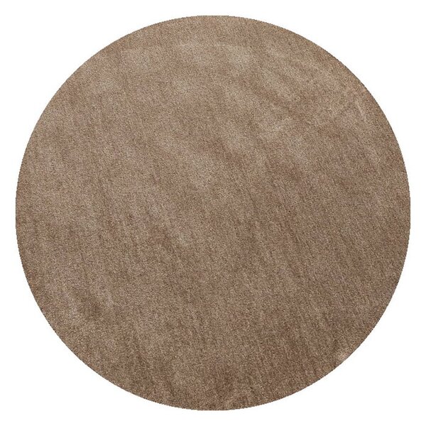 Jutex kusový koberec Labrador 71351-050 kruh 120cm béžová