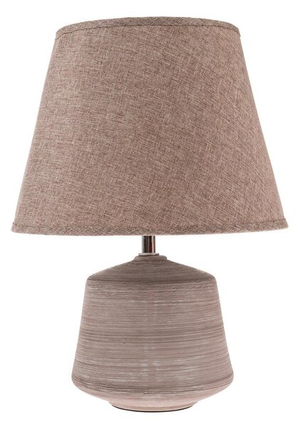 Béžová/světle hnědá keramická stolní lampa s textilním stínidlem (výška 33 cm) Filia – Dakls