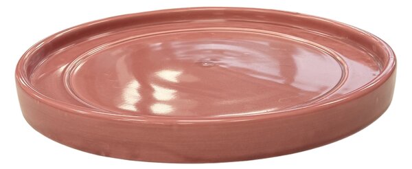 Podmiska pod květináč - Růžová 29 cm