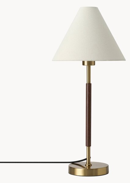 Stolní lampa ze lnu Gabriel