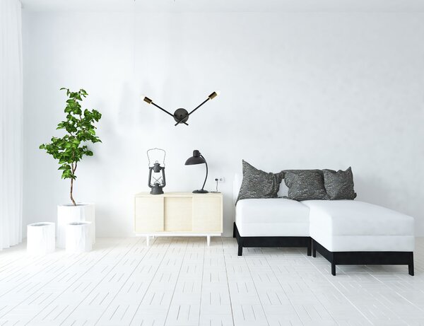 Toolight Nástěnná lampa APP1119-2W Black