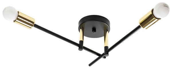 Toolight Nástěnná lampa APP1119-2W Black