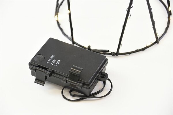 Sada kovových pyramid, 154 LED, teplá bílá