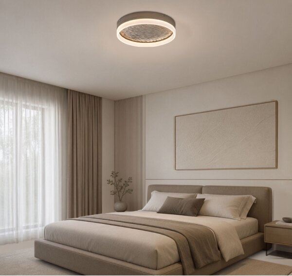 Rabalux 71525 - LED Stm stropní sv TIMMO 24W/230V 3000-6500K pr. 40 cm béžová+DO