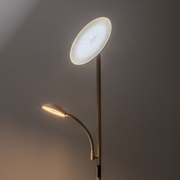 Rabalux 74083 - LED Stm stojací lampa HALINA 23W/230V 3000/4200/6500 béžová