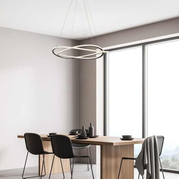 Rabalux 72341 - LED Stm lustr na lanku MALIRA 75W/230V 3000-6500K+DO