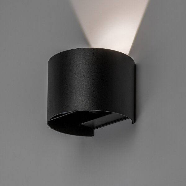 Rabalux 77218 - LED Ven nástěnné sv VIRNA 5W/230V 2700/4000/6500K IP54 černá