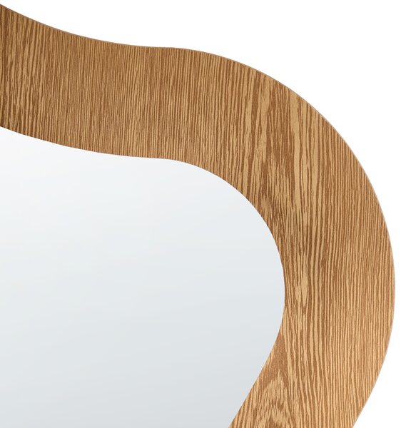 Zrcadlo COMBRE 61 cm 170 cm Světle hnědá LED