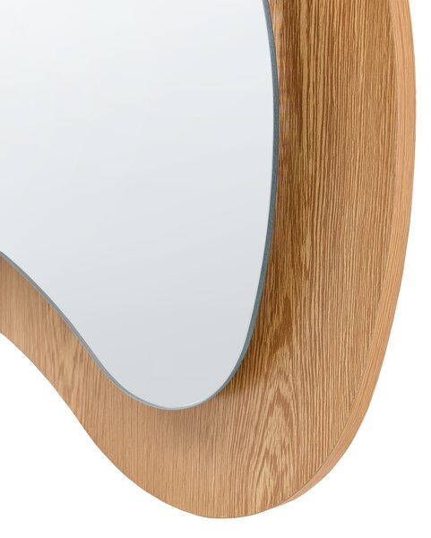 Zrcadlo COMBRE 61 cm 170 cm Světle hnědá LED