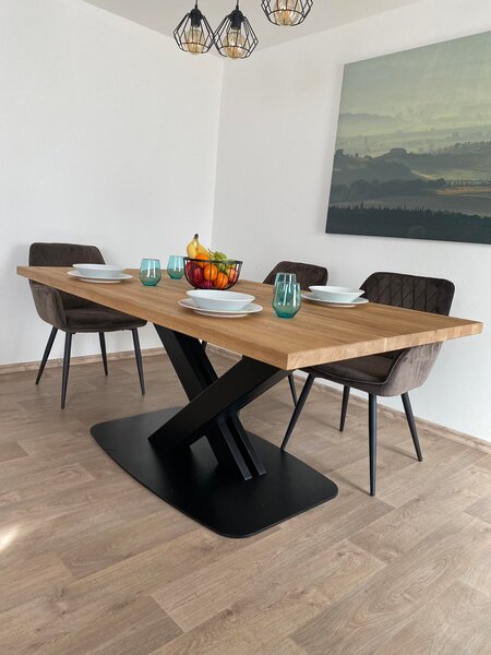 Jídelní stůl Šik + Konferenční stolek TWO Bro set Velikost Desky: 1300x800 (mm)