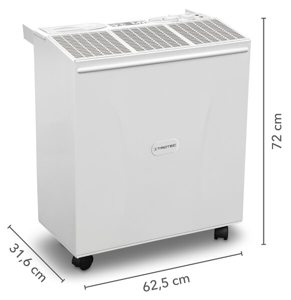 Trotec B 400, průmyslový zvlhčovač vzduchu 2v1
