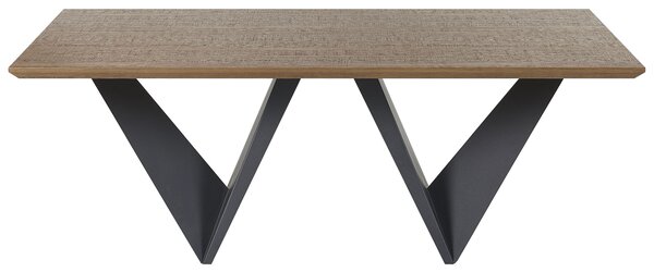 Jídelní stůl SINTRA Tmavě hnědá 200 cm 100 cm