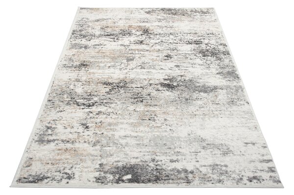 Makro Abra Moderní kusový koberec PORTLAND G509A bílý šedý béžový Rozměr: 140x200 cm