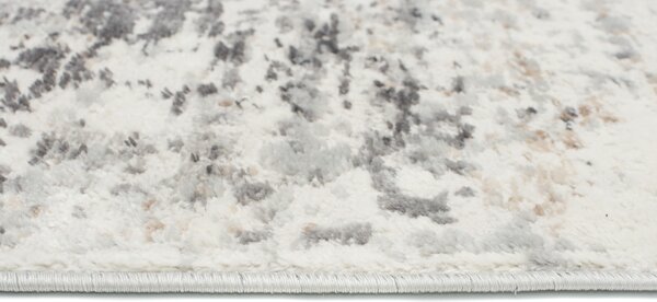 Makro Abra Moderní kusový koberec PORTLAND G509A bílý šedý béžový Rozměr: 140x200 cm