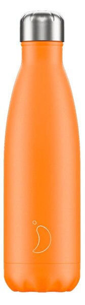 Termoláhev Chilly's Bottles - neonově oranžová 500ml, edice Original
