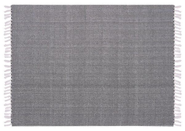 Deka TANGIER Bavlna 130 x 160 cm Černá
