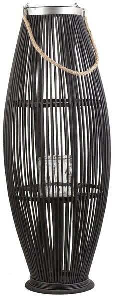 Lucerna TAHITI 84 cm Bambus Černá