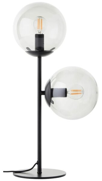 Brilliant 99218/93 Stolní lampa ARIOL kouřové sklo