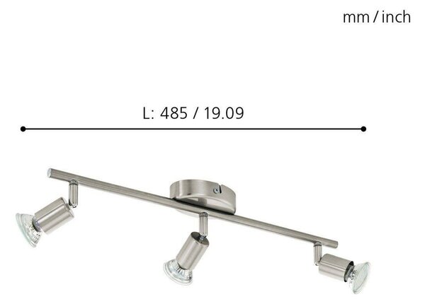 EGLO Bodové svítidlo BUZZ-LED 92597