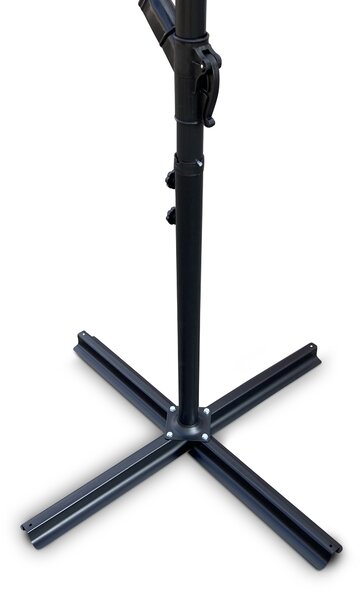 Noela Zahradní slunečník Hook pr. 3m černý