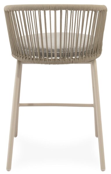 Somcasa Béžová kovová barová židle Pierre 64,5 cm