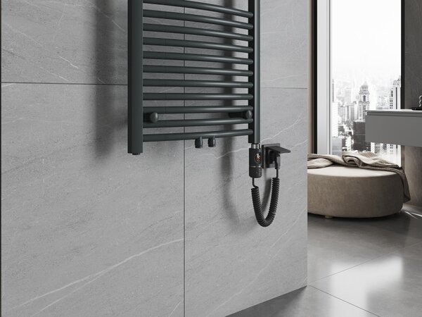 Mexen Ares, elektrické topné těleso 1800 x 600 mm, 900 W, antracitová, W102-1800-600-2900-66