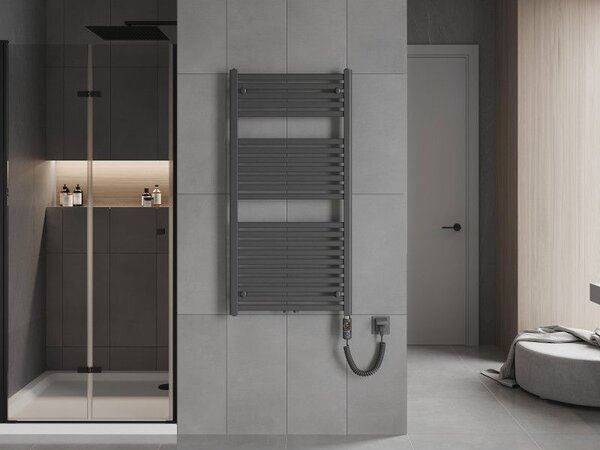 Mexen Hades, elektrické topné těleso 1200 x 600 mm, 600 W, antracitová, W104-1200-600-2900-66
