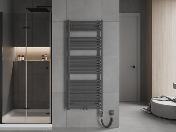 Mexen Hades, elektrické topné těleso 1500 x 600 mm, 900 W, antracitová, W104-1500-600-2900-66