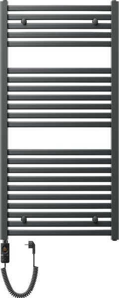 Mexen Helios, elektrické topné těleso 1200 x 600 mm, 900 W, antracitová, W103-1200-600-2900-66