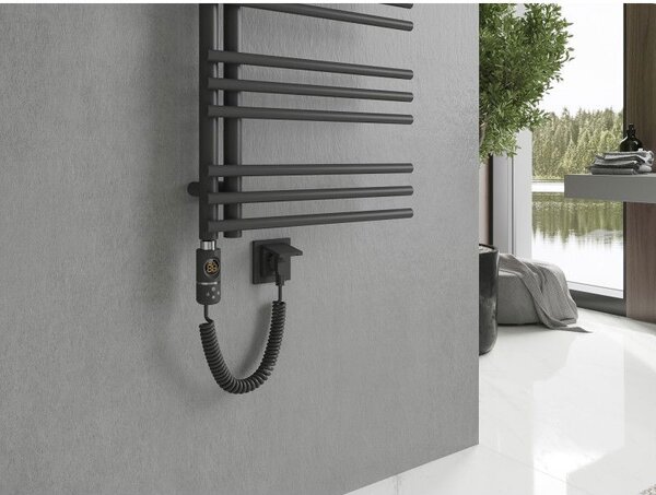 Mexen Neptun, elektrické topné těleso 1600 x 500 mm, 900 W, antracitová, W101-1600-500-2900-66