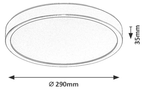 Rabalux MAUREC LED venkovní stropní svítidlo 75080