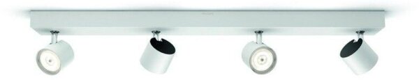 LED WarmGlow Bodové svítidlo Philips Star 56244/31/P0 bílé 2200K-2700K 4x4,5W