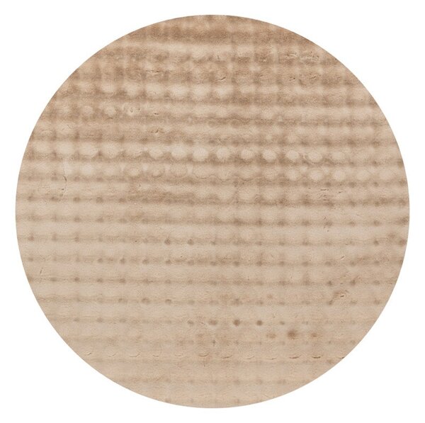 Obsession, Kusový koberec My Aspen 485 beige kruh, 80x80 (průměr) kruh, béžová, ložnice