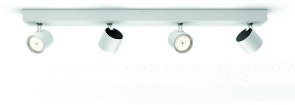 LED WarmGlow Bodové svítidlo Philips Star 56244/31/P0 bílé 2200K-2700K 4x4,5W