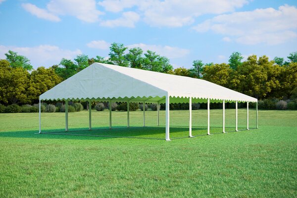 Párty stan 8x12 m PREMIUM - ohnivzdorný barva Bílá