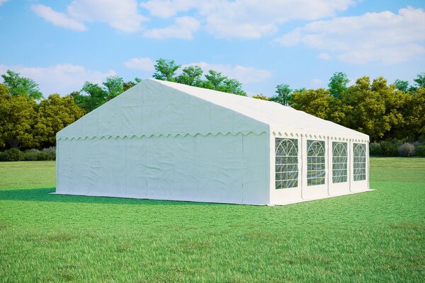 Párty stan 8x8 m PREMIUM - ohnivzdorný barva Bílá