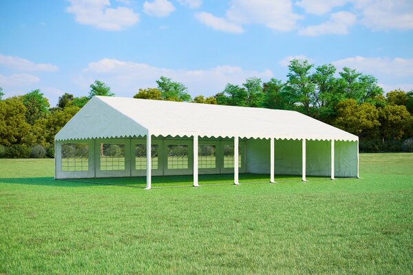Párty stan 8x12 m PREMIUM - ohnivzdorný barva Bílá