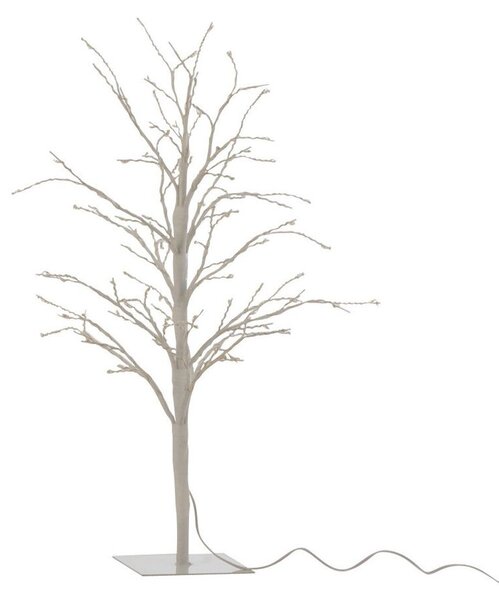 Dekorace bílý svítící stromeček Tree Bare Led S - Ø 20*57 cm - J-Line by Jolipa