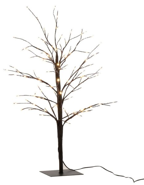 Dekorace černý svítící stromeček Tree Bare Led S - Ø 20*57 cm - J-Line by Jolipa