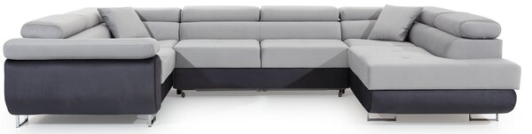 Eltap Sedací souprava Letto Materiál a barva potahu: Monolith 84, Monolith 97 - šedá, Orientace: pravá