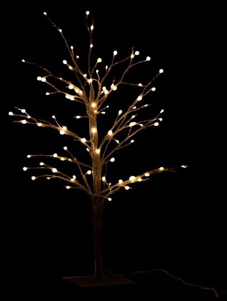 Dekorace černý svítící stromeček Tree Bare Led S - Ø 20*57 cm - J-Line by Jolipa