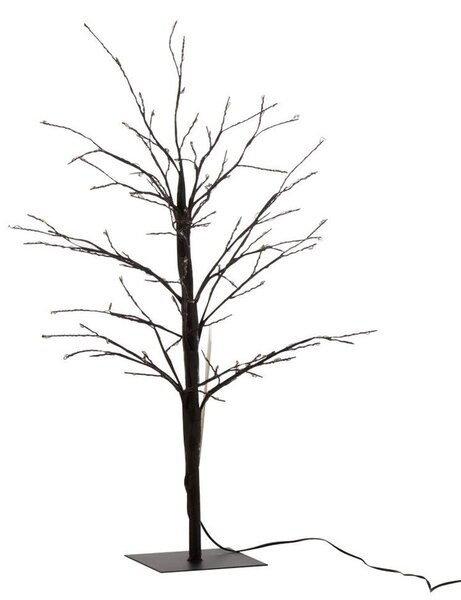 Dekorace černý svítící stromeček Tree Bare Led S - Ø 20*57 cm - J-Line by Jolipa