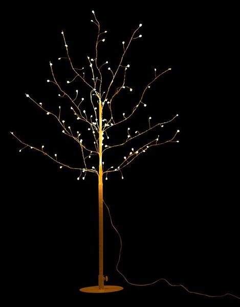 Dekorace bílý svítící stromeček Tree Bare Led M - Ø 80*100 cm - J-Line by Jolipa