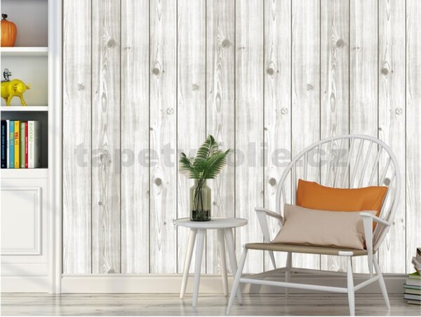 Samolepící tapety 45 cm x 10 m IMPOL TRADE 9319, desky dřevěné šedé, samolepící tapety