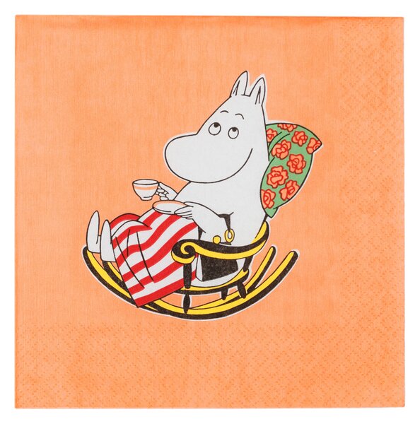 Papírové ubrousky Moomin 33x33 cm Moominmamma