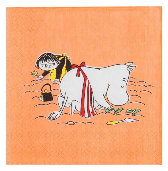 Papírové ubrousky Moomin 33x33 cm Moominmamma