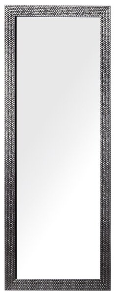 Zrcadlo AJACCIO 50 cm 130 cm Stříbrná
