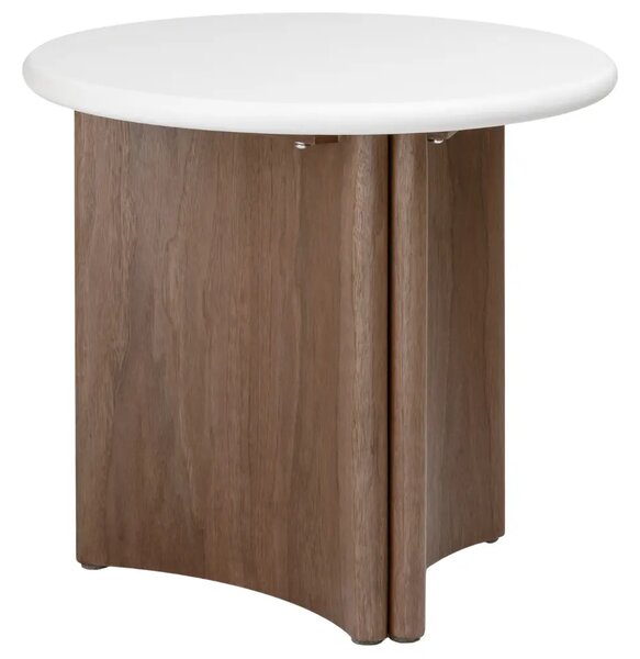 -25 % Dny Marianne - NovaNook Ořechový odkládací stolek Arlom ⌀50 cm
